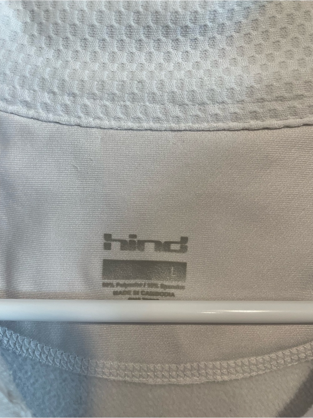White Quarter-Zip Performance Jacket - Picture 2 of 2
